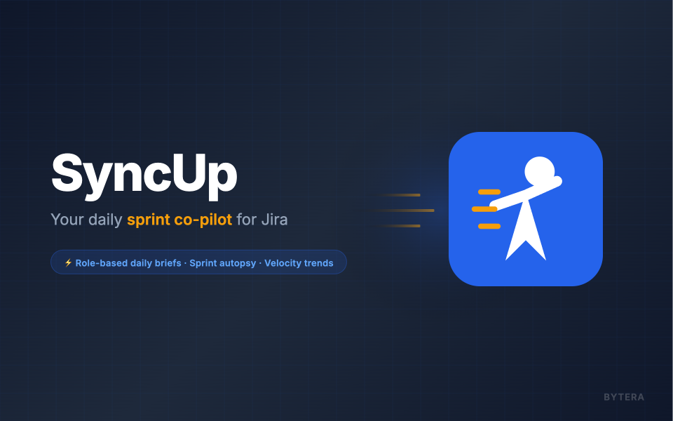 SyncUp dashboard preview